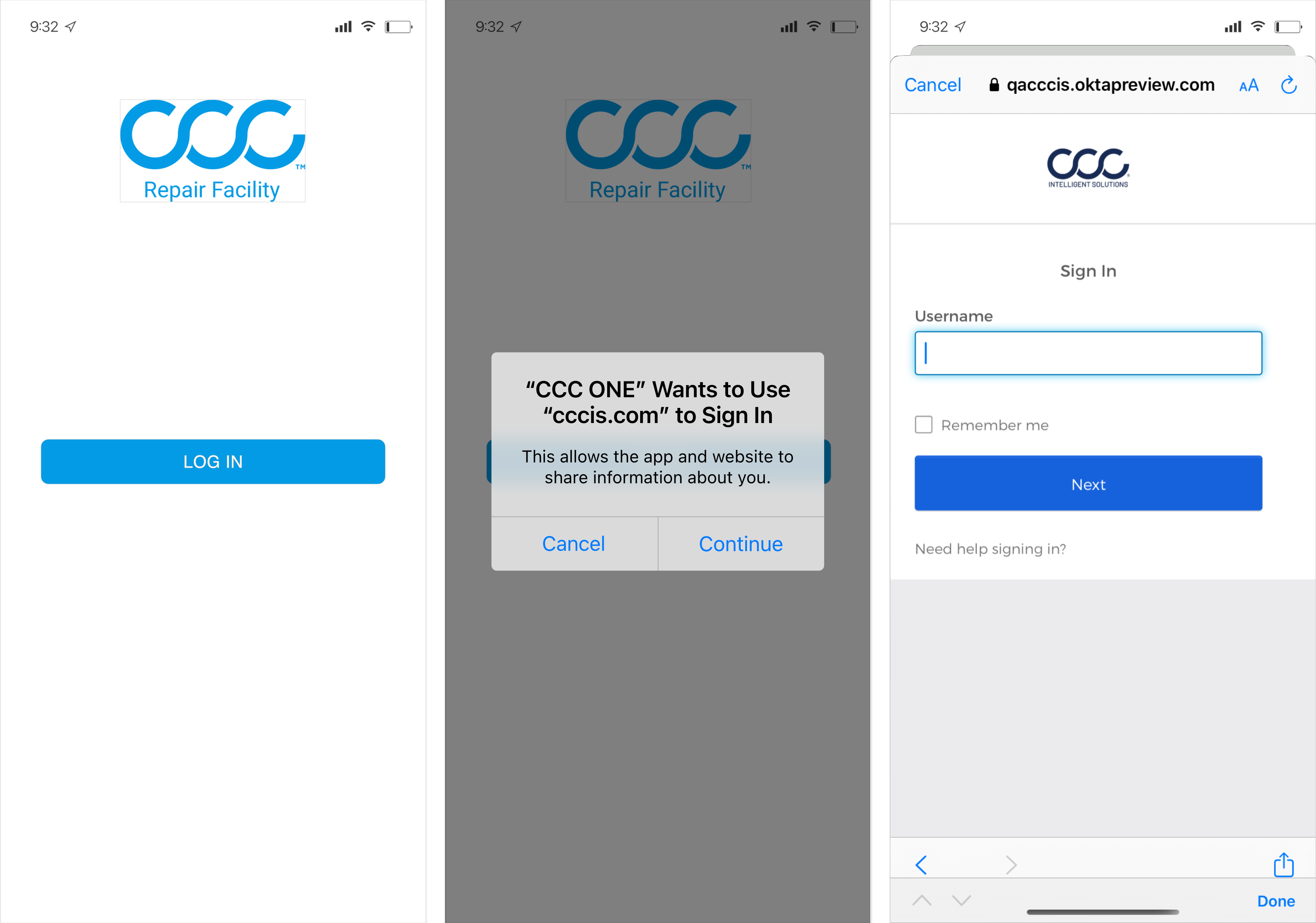 CCC ONE Repair Facility - Android 2023.03.31 – CCC Knowledge Base