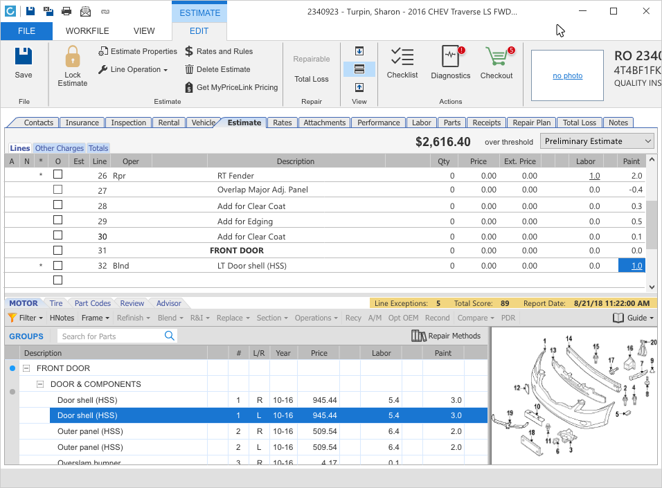 CCC Estimating Automotive - Color Blend – CCC Knowledge Base