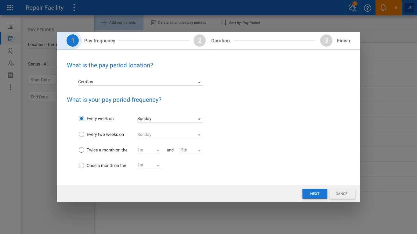 Pay Periods – New Pay period – Step 1.png