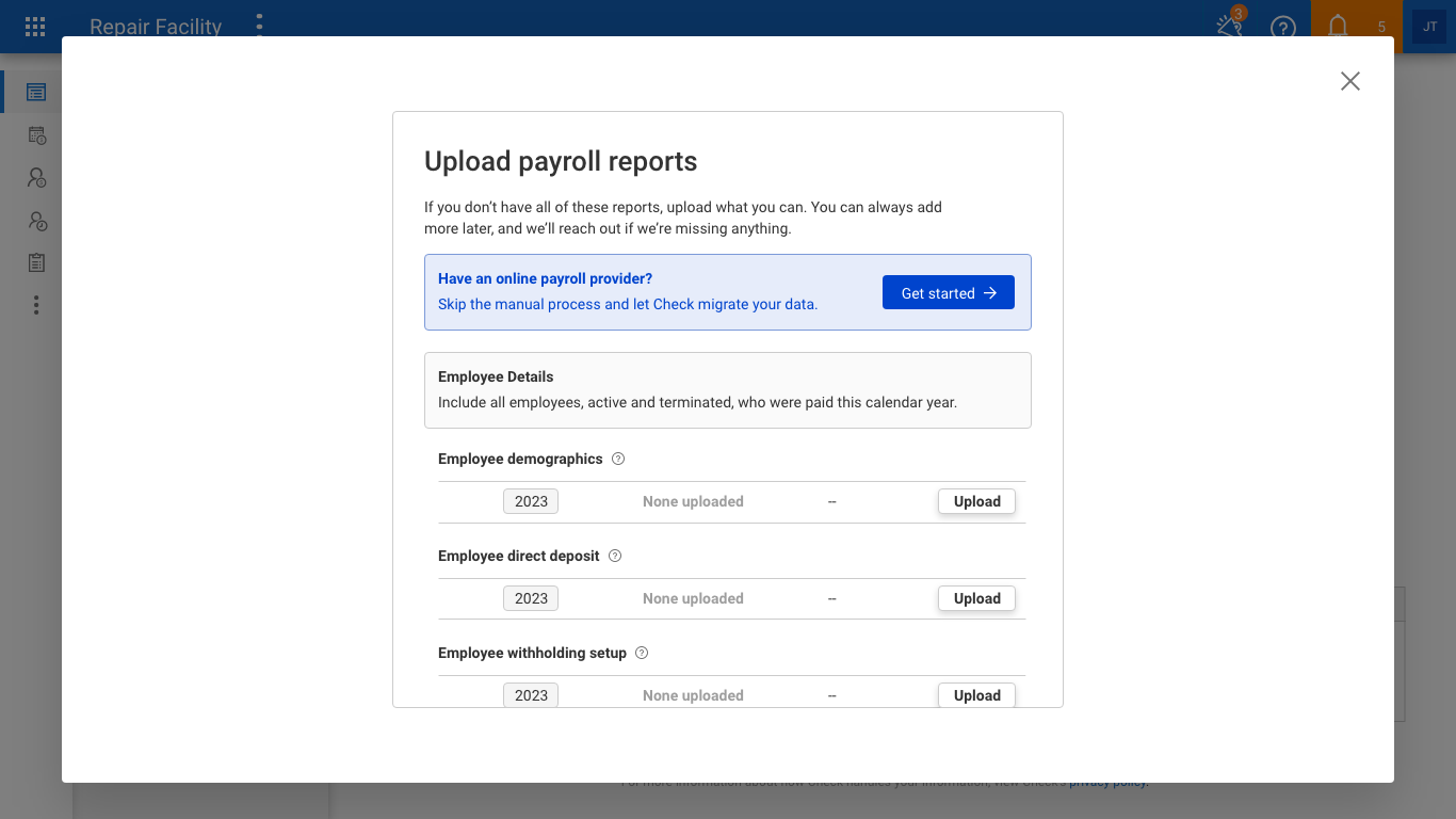 Payroll Dashboard - Step 3 no provider.png