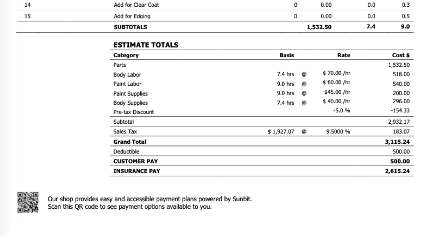 CCC ONE for Repair Facilities Release 55.0.0.9250 – CCC Knowledge Base