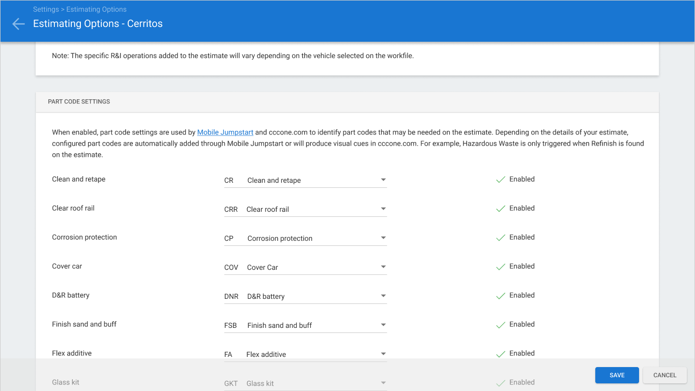 Estimating options – Part code mapping.png